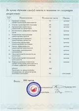 Образец документа