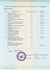 Образец документа