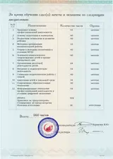 Образец документа