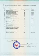 Образец документа