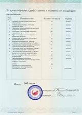 Образец документа