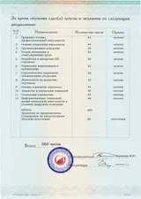 Образец документа