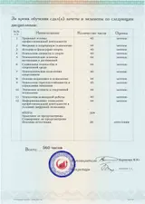 Образец документа