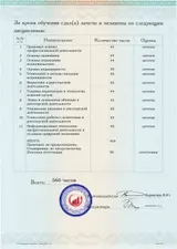 Образец документа