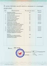 Образец документа