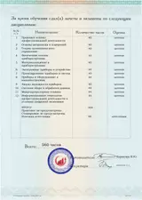 Образец документа