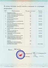 Образец документа