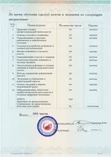 Образец документа