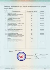 Образец документа