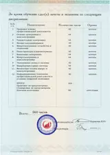 Образец документа