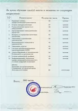 Образец документа