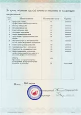 Образец документа