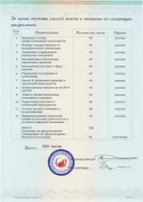 Образец документа