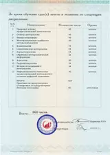 Образец документа