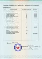 Образец документа