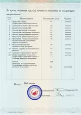 Образец документа