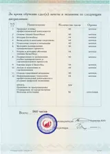 Образец документа