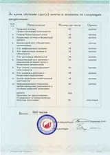 Образец документа