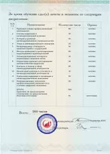 Образец документа